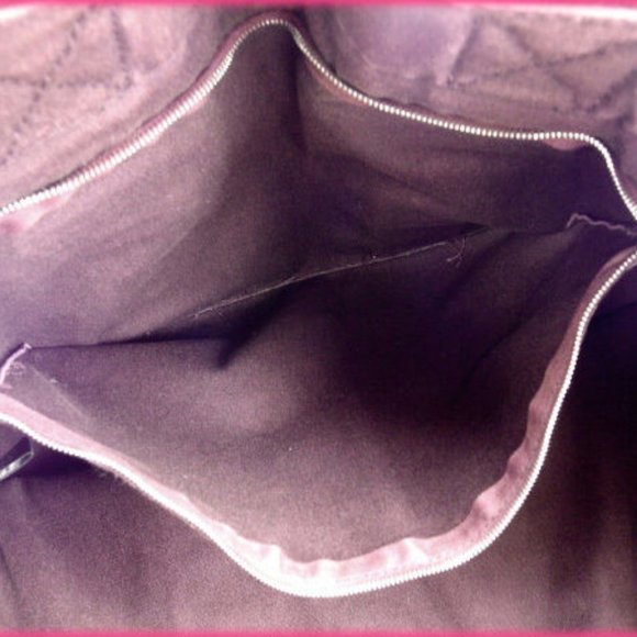 Authentic Hermes Tote bag Fourre Tout Purple Red Woman  Used - Picture 5 of 5